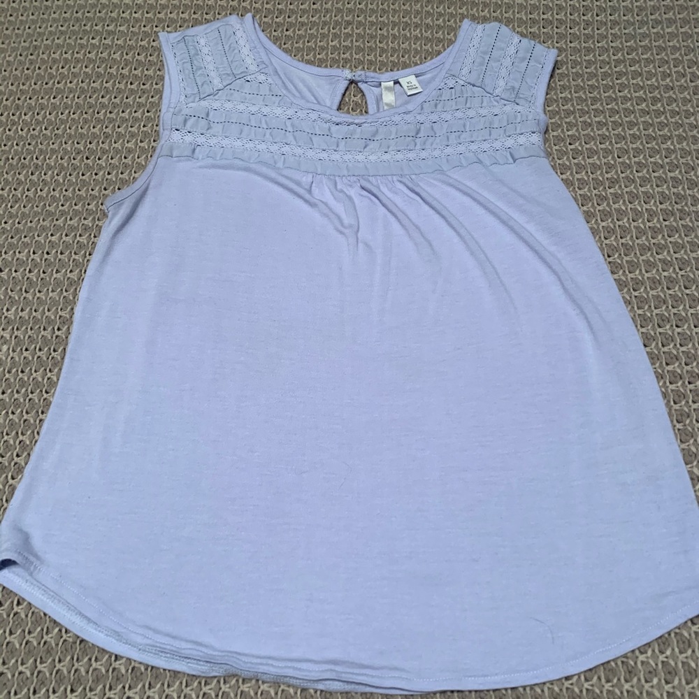 LC Lauren Conrad cotton blouse//gently used
